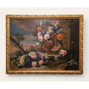 “Natura silente” Gasparo Lopez (cerchia di) (Napoli, 1677 – Firenze, 1732) 