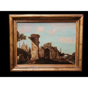 “Veduta arcadica dell’entroterra veneziano” Autore: Giovanni Migliara