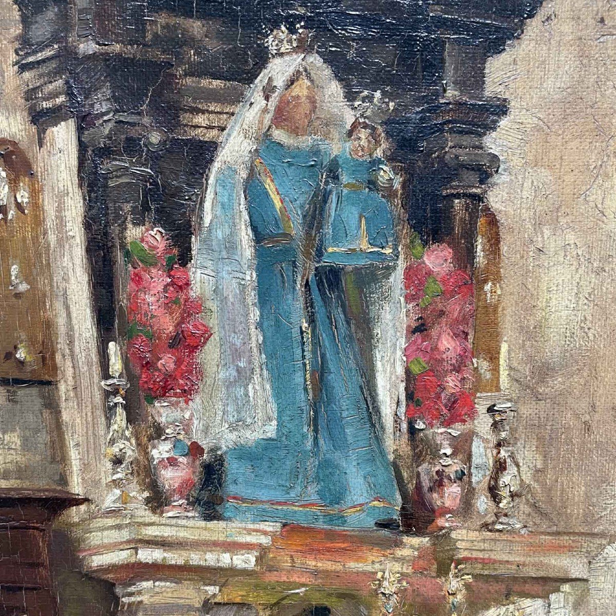 Emile Vloors Donna in Preghiera 1894-photo-1