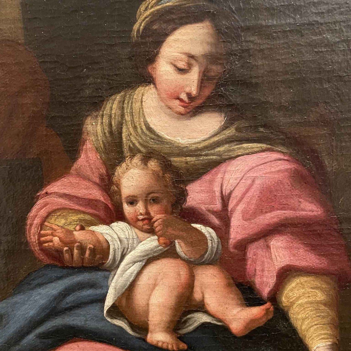 Madonna Con Bambino E San Giuseppe-photo-3