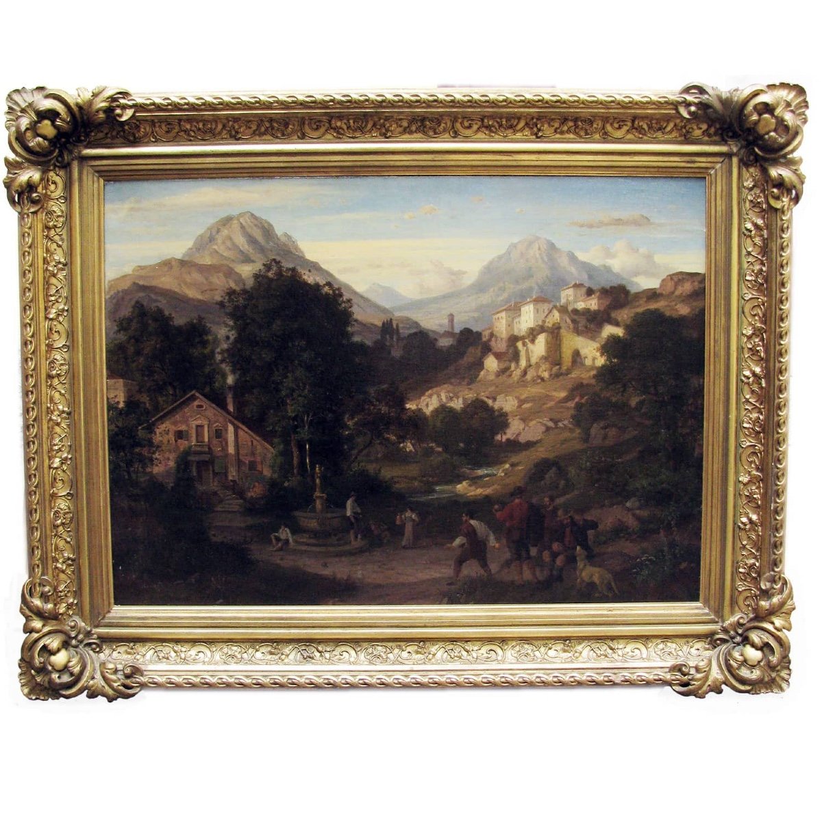 Eduard Cohen Paesaggio di Montagna 1866-photo-4
