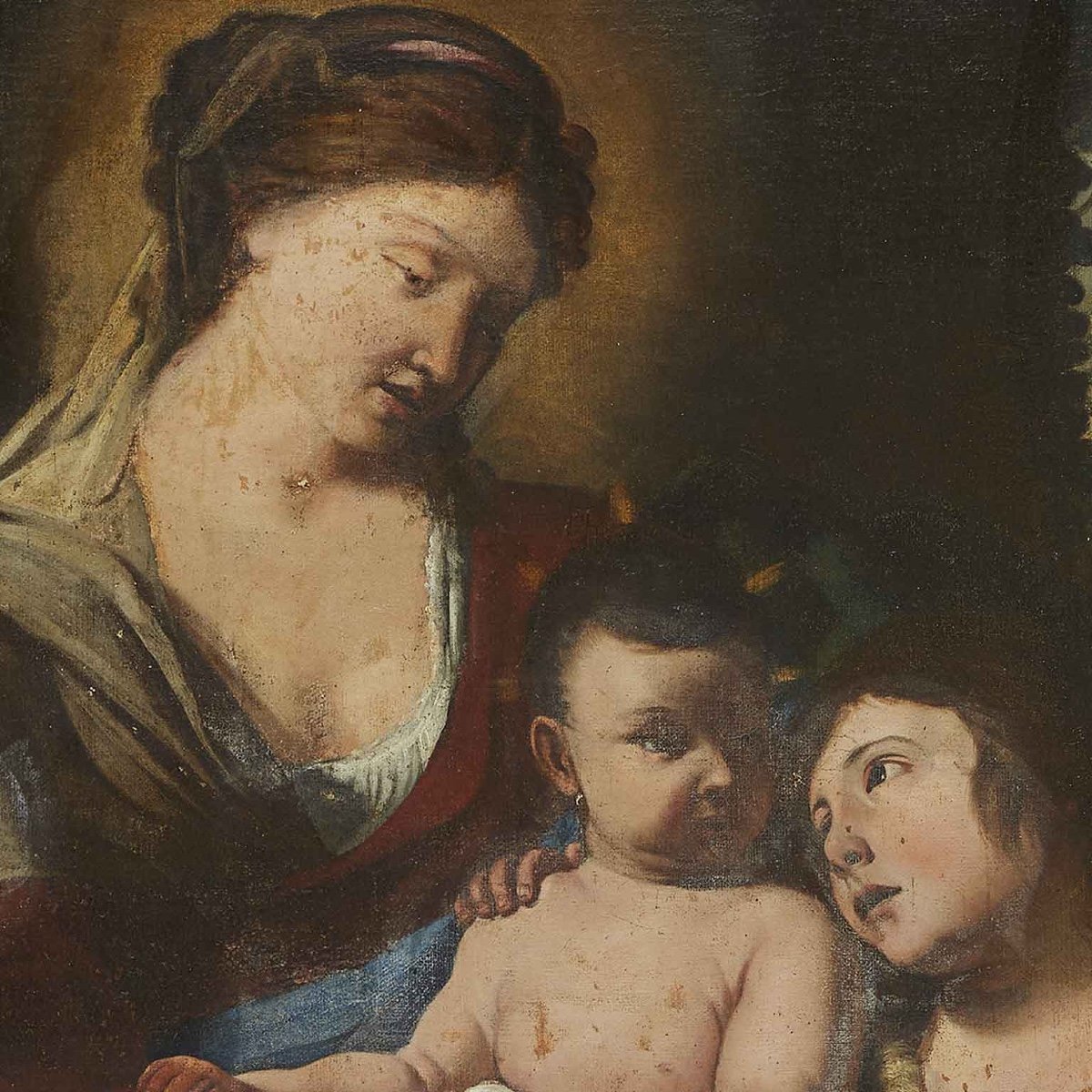 Madonna con Bambino e San Giovannino 1600-photo-2