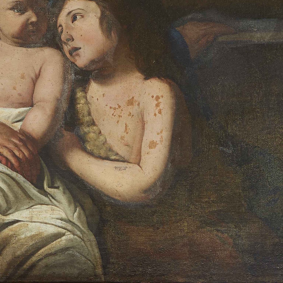 Madonna con Bambino e San Giovannino 1600-photo-4