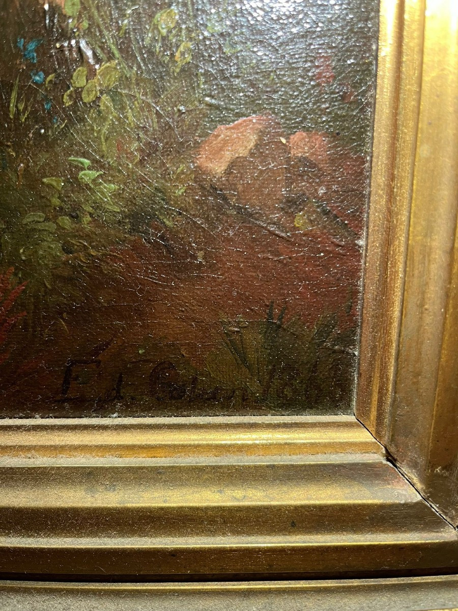 Eduard Cohen Paesaggio di Montagna 1866-photo-1