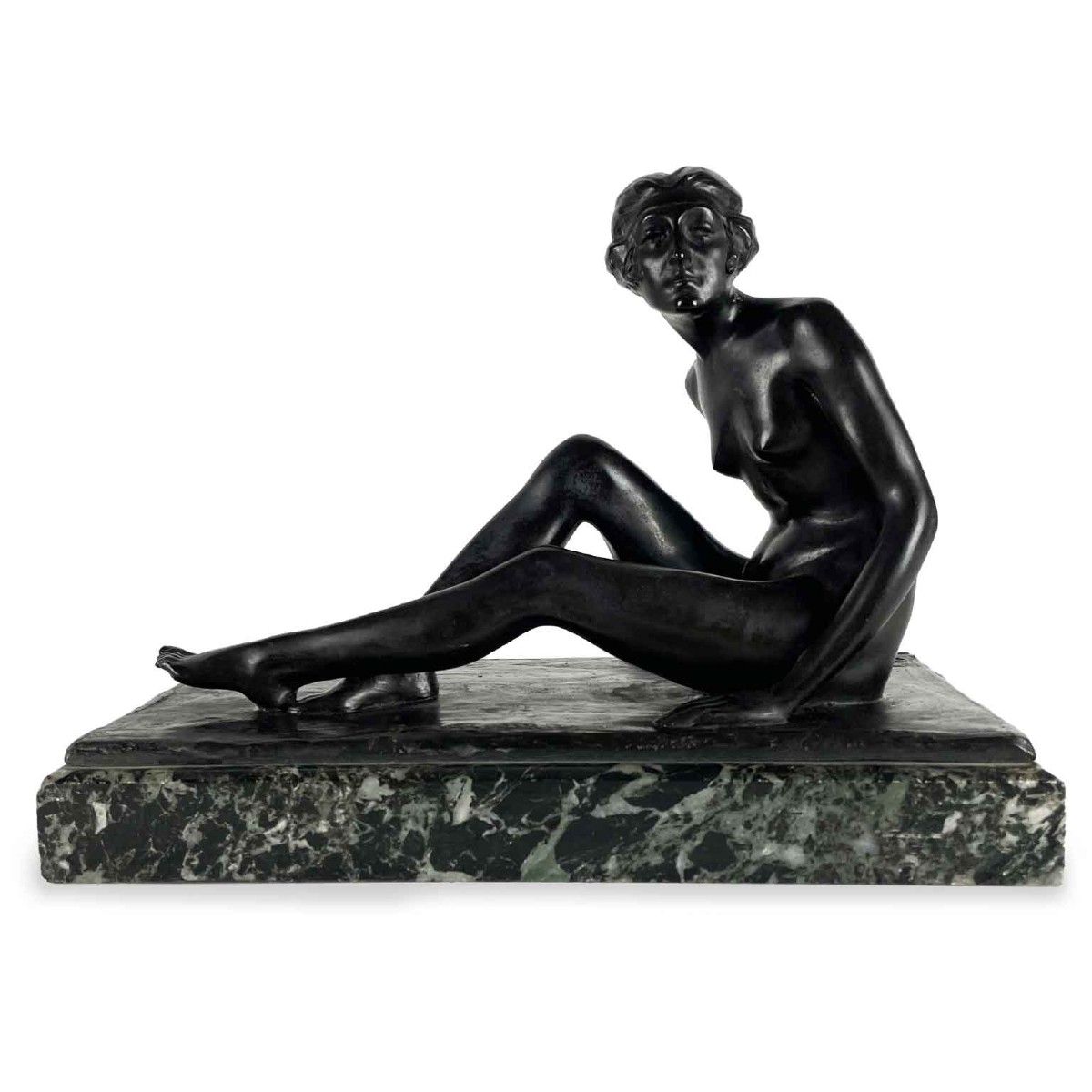 Donato Gramegna Figura Di Donna In Bronzo