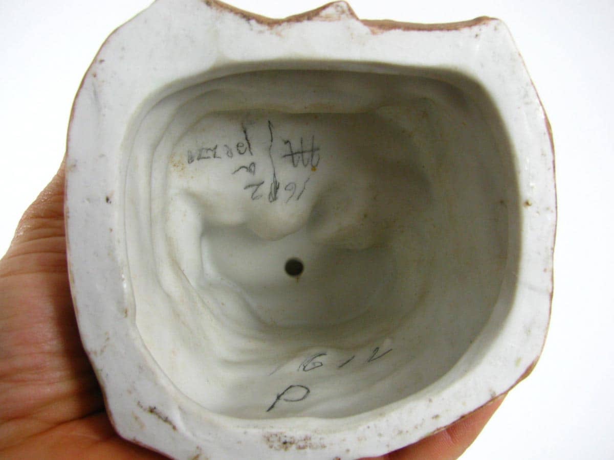 Coppia Sculture Antiche Porcellana Biscuit-photo-4