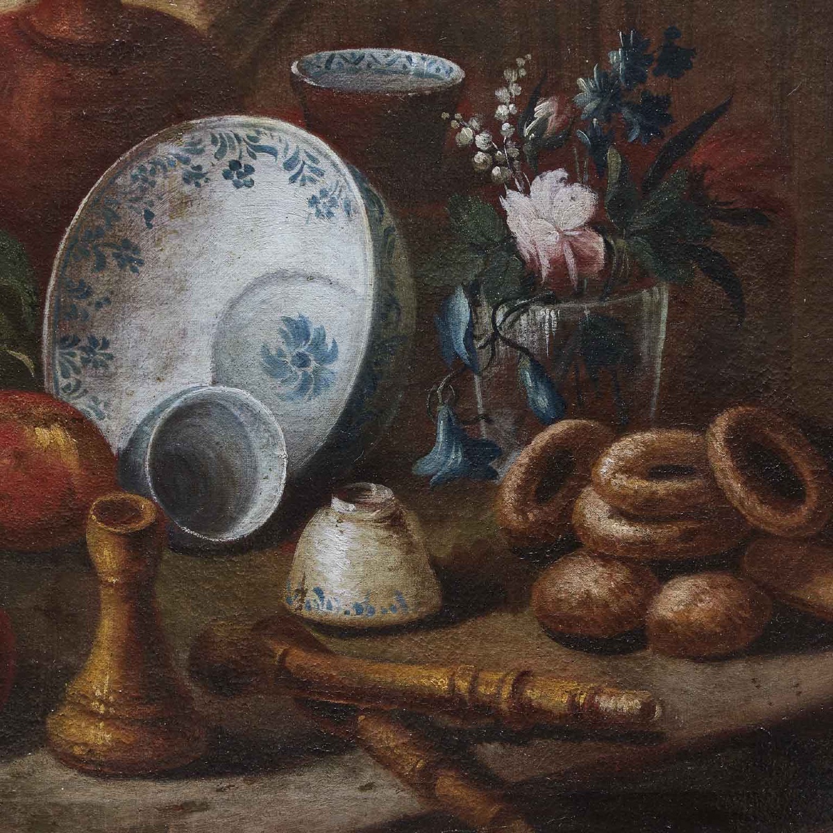 Coppia di Trompe l’Oeil della prima metà del 1700 Nature Morte da Munari-photo-4