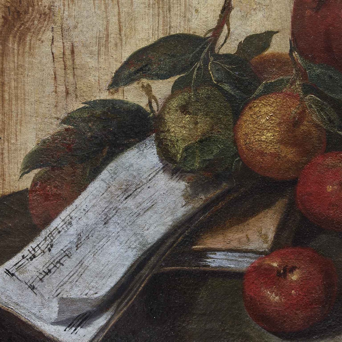 Coppia di Trompe l’Oeil della prima metà del 1700 Nature Morte da Munari-photo-3