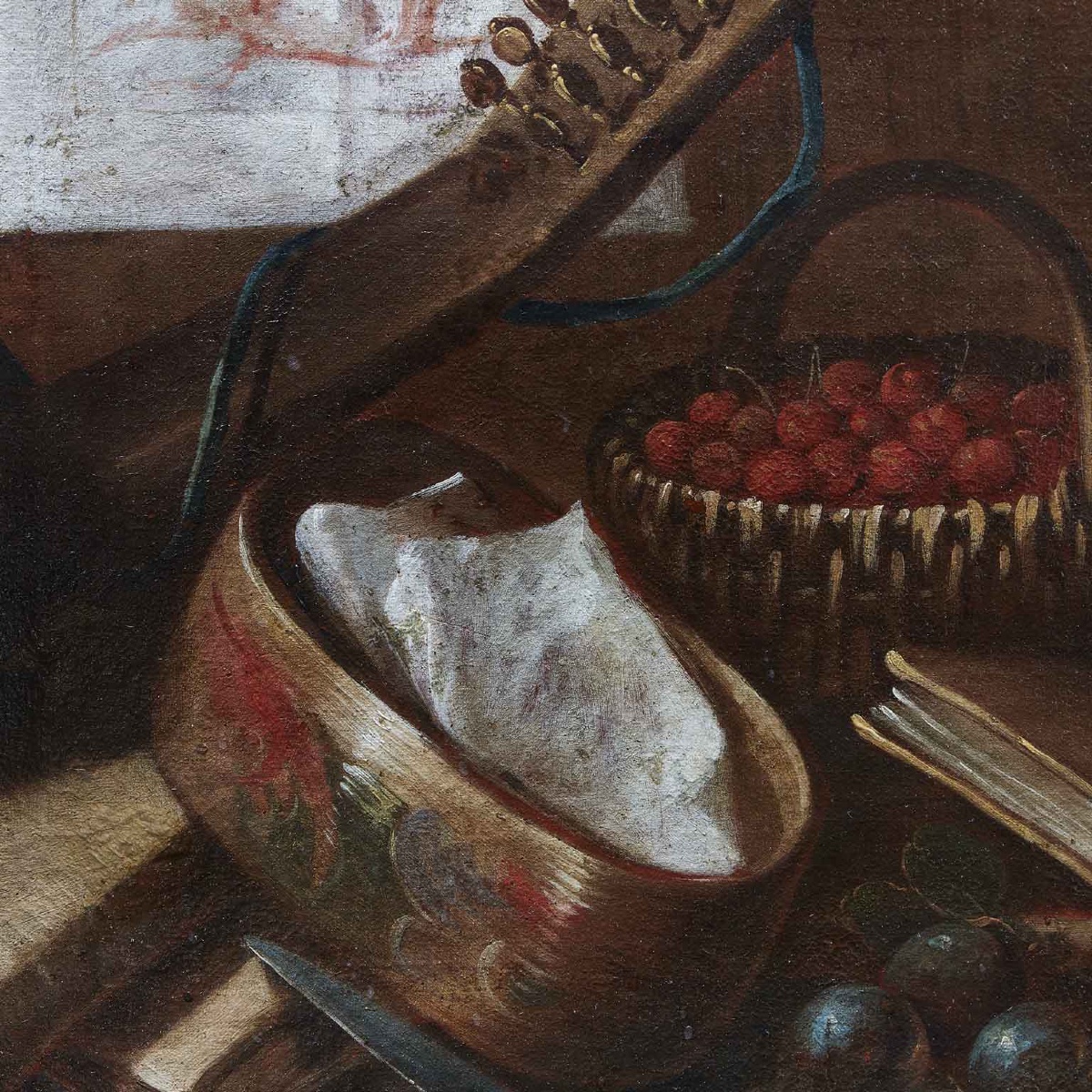 Coppia di Trompe l’Oeil della prima metà del 1700 Nature Morte da Munari-photo-5