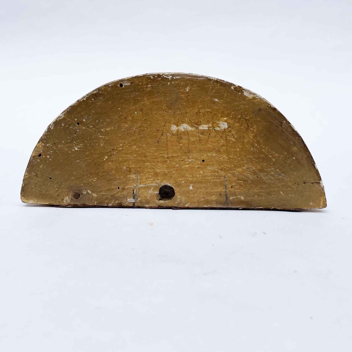 Coppia di Mensole Dorate con Ceramiche Giustiniani 1800-photo-4