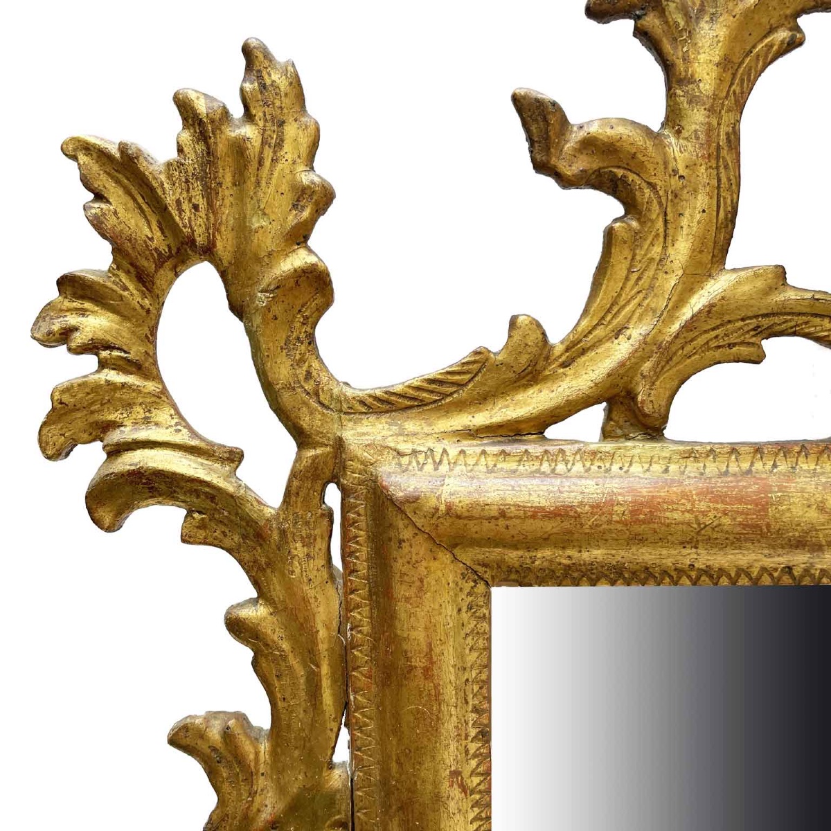 Coppia Di Specchi Dorati 1800-photo-4