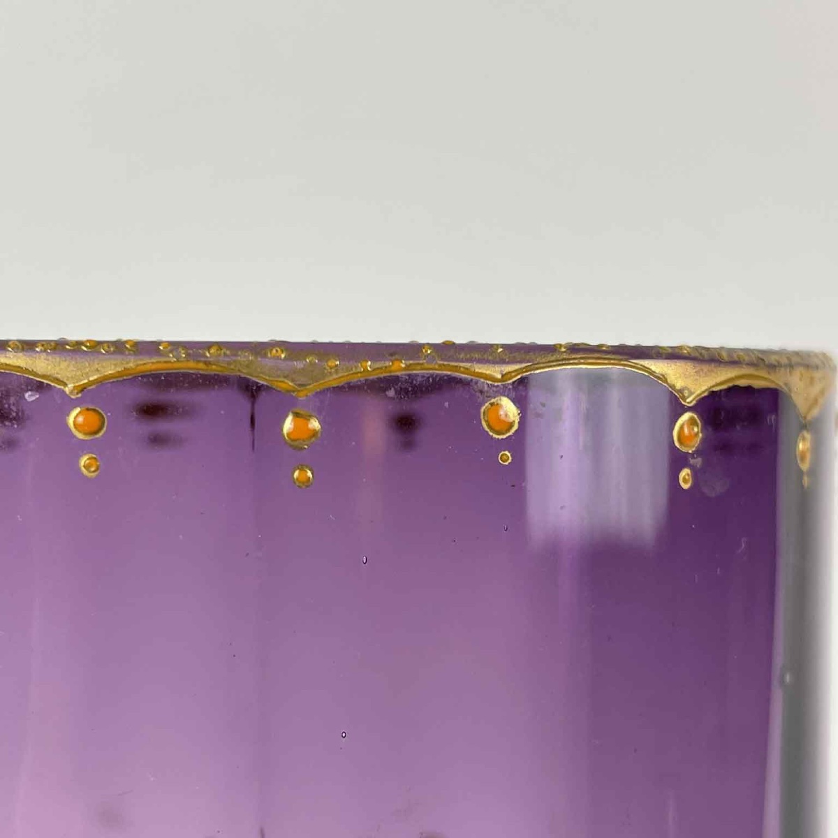 Vaso in Vetro Moser Decorato Liberty-photo-3