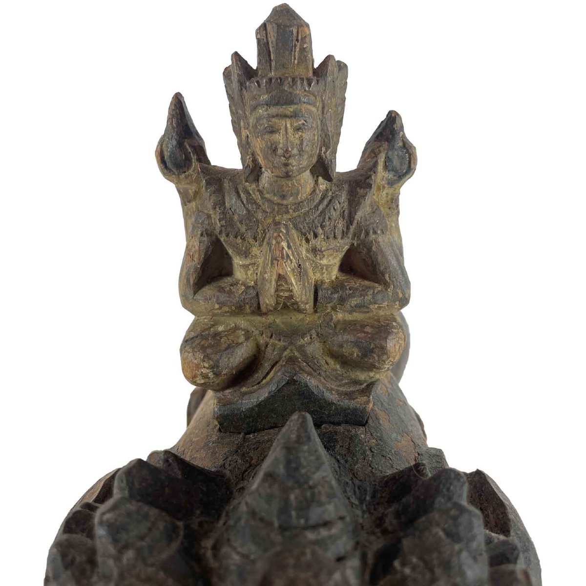 Scultura Di Animale Fantastico Con Divinità-photo-1