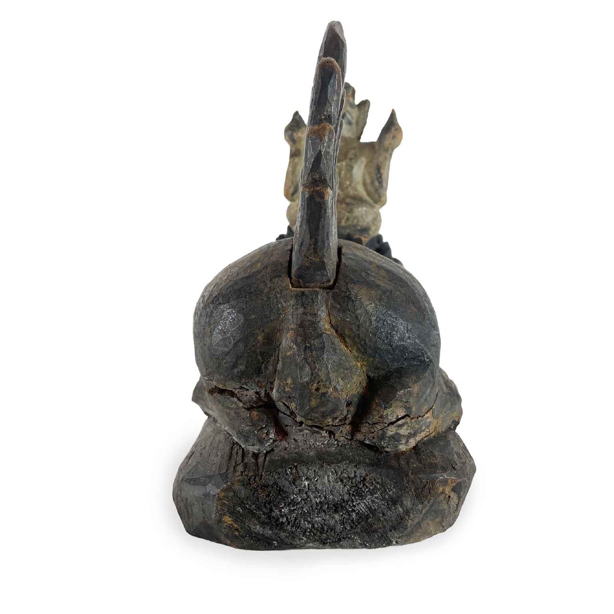 Scultura Di Animale Fantastico Con Divinità-photo-2