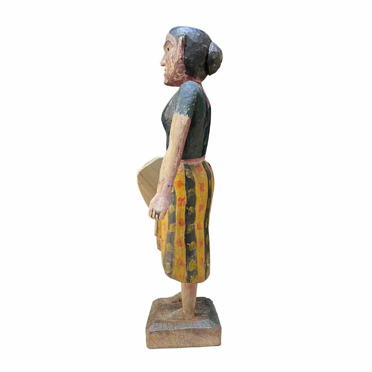 Figura Di Lavandaia Birmana Fine 1800-photo-3