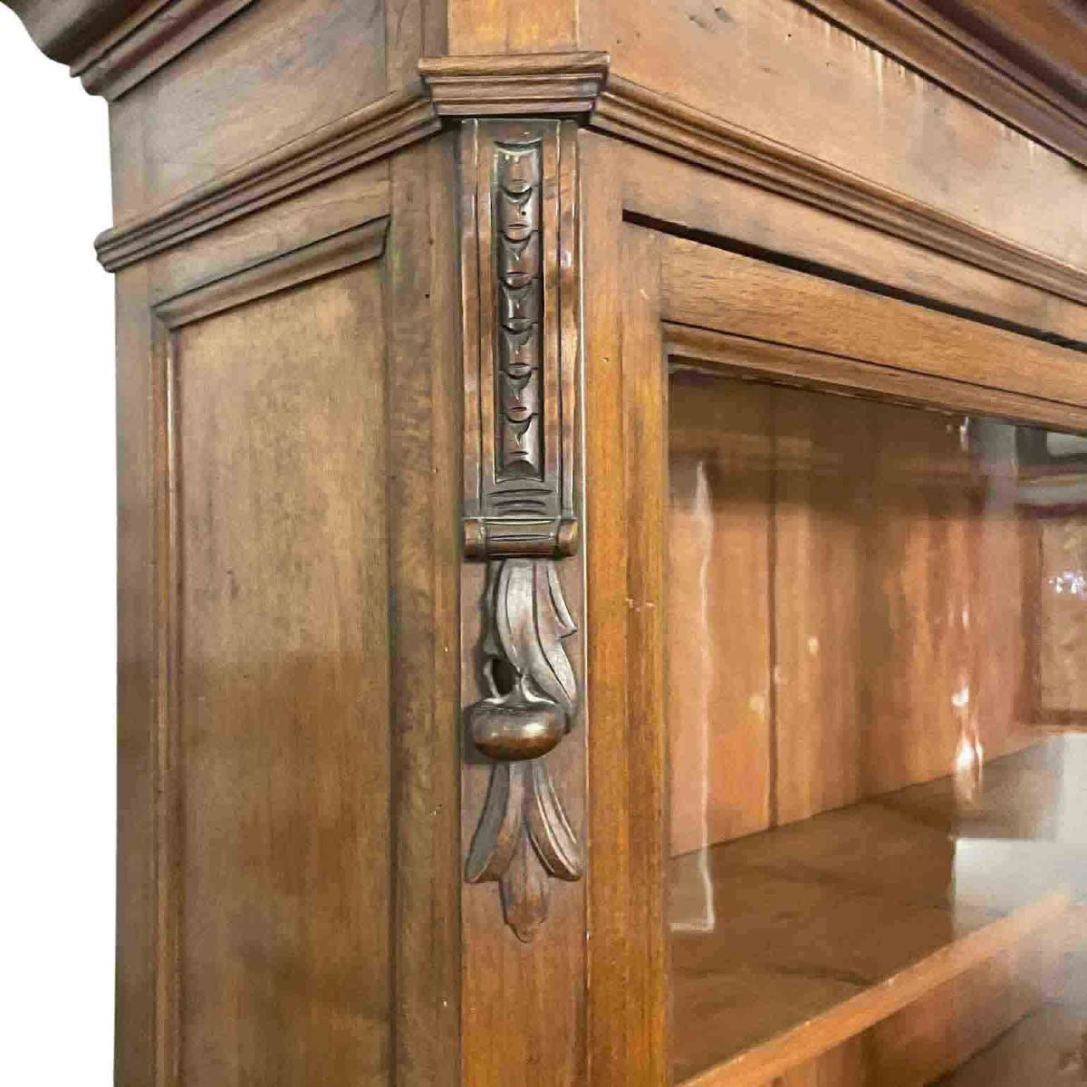 Credenza In Noce A Due Ante Con Alzata 1800-photo-1
