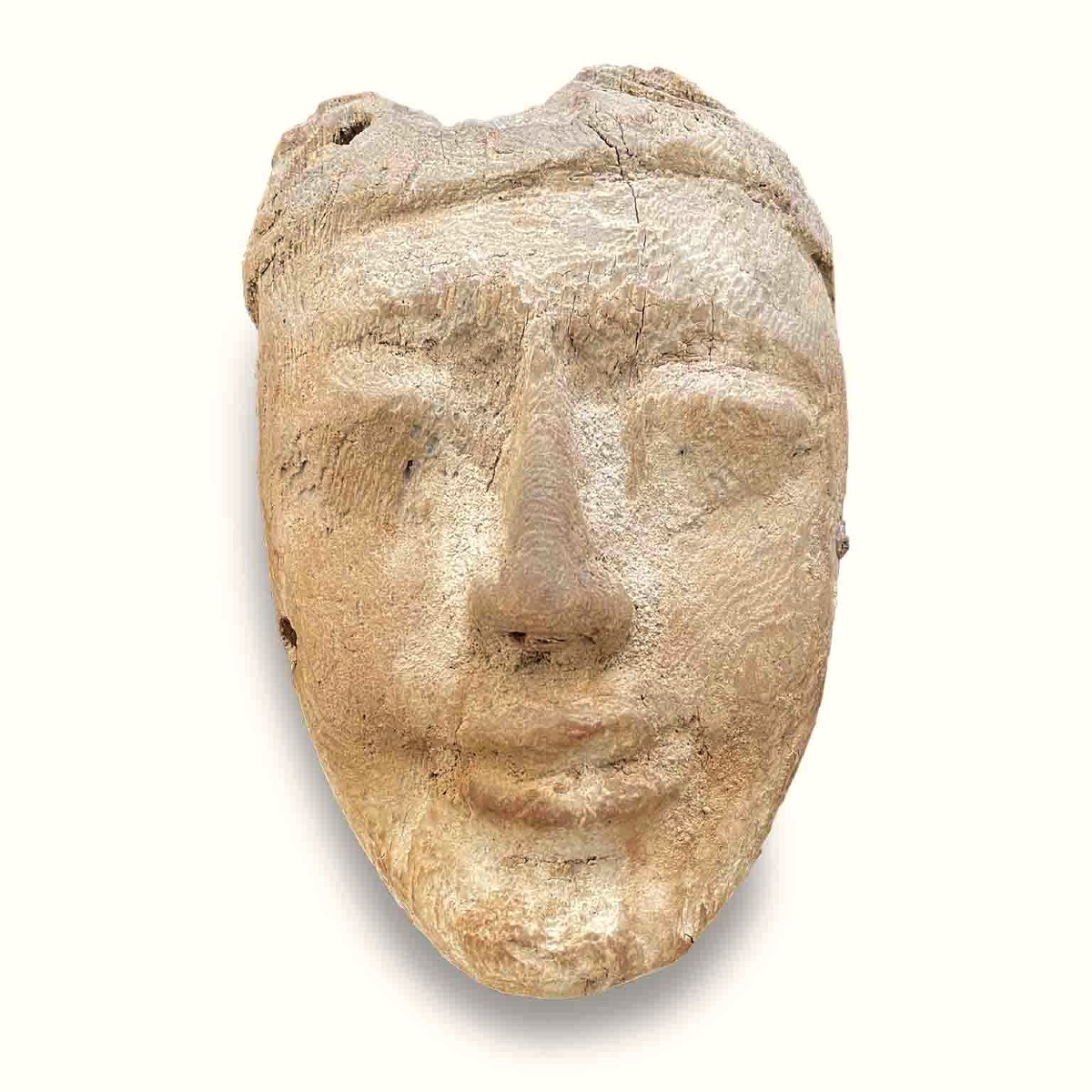 Maschera In Legno Indonesiana