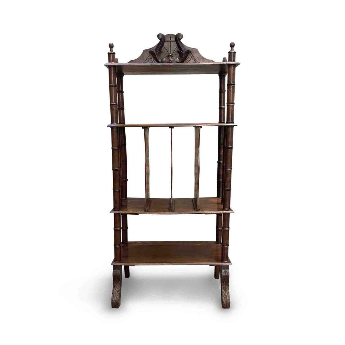 Etagere in Noce 1800-photo-2