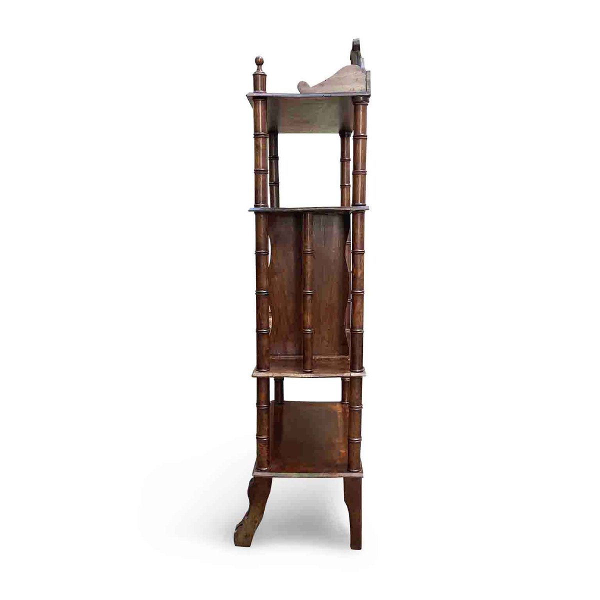 Etagere in Noce 1800-photo-3