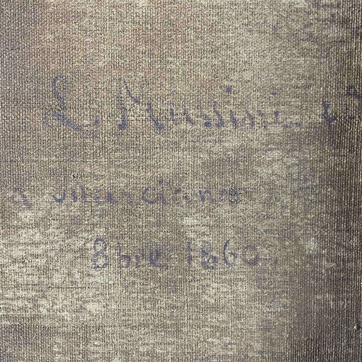 Luigi Mussini Ritratto Di Padre Domenicano 1860 Scuola Toscana-photo-1