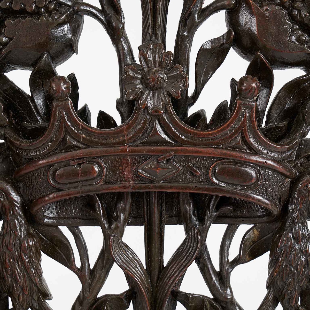 Cancello In Legno Intagliato Del 1700 Di Bottega Lombarda-photo-3