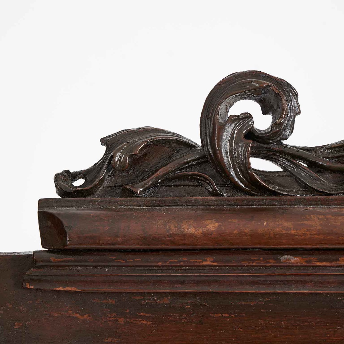 Cancello In Legno Intagliato Del 1700 Di Bottega Lombarda-photo-4