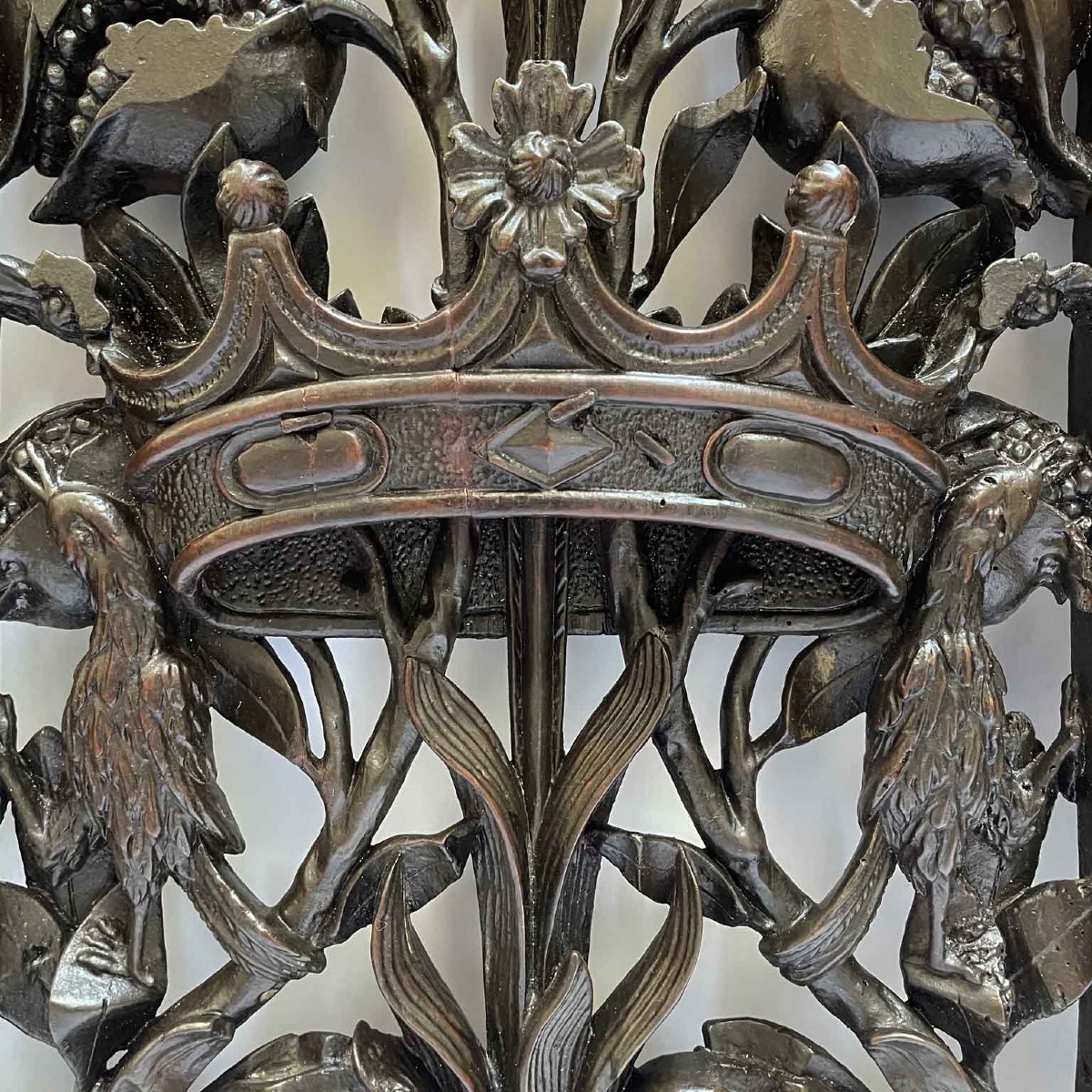 Cancello In Legno Intagliato Del 1700 Di Bottega Lombarda-photo-7