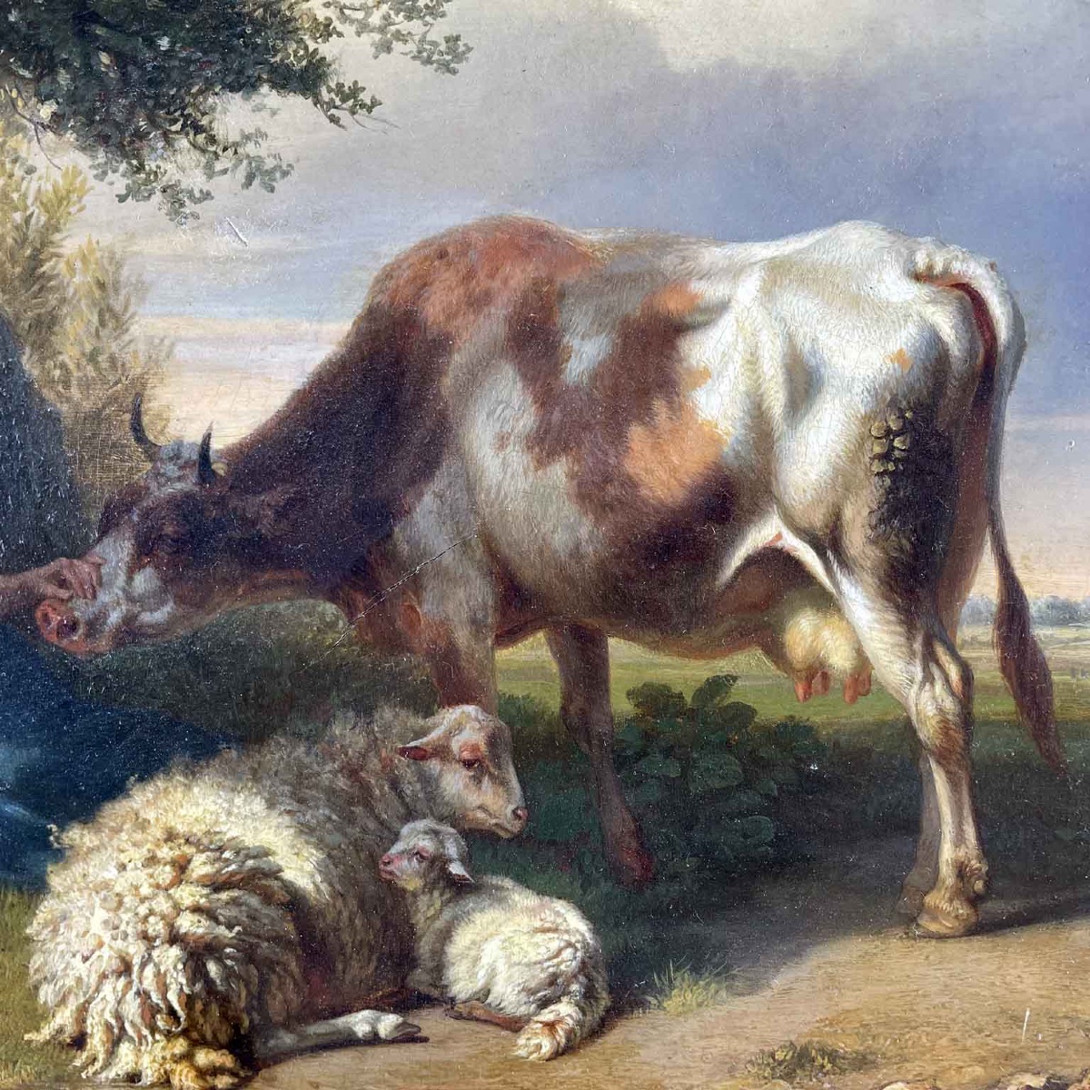 Tschaggeny Paesaggio Pastorale Fiammingo 1849-photo-7