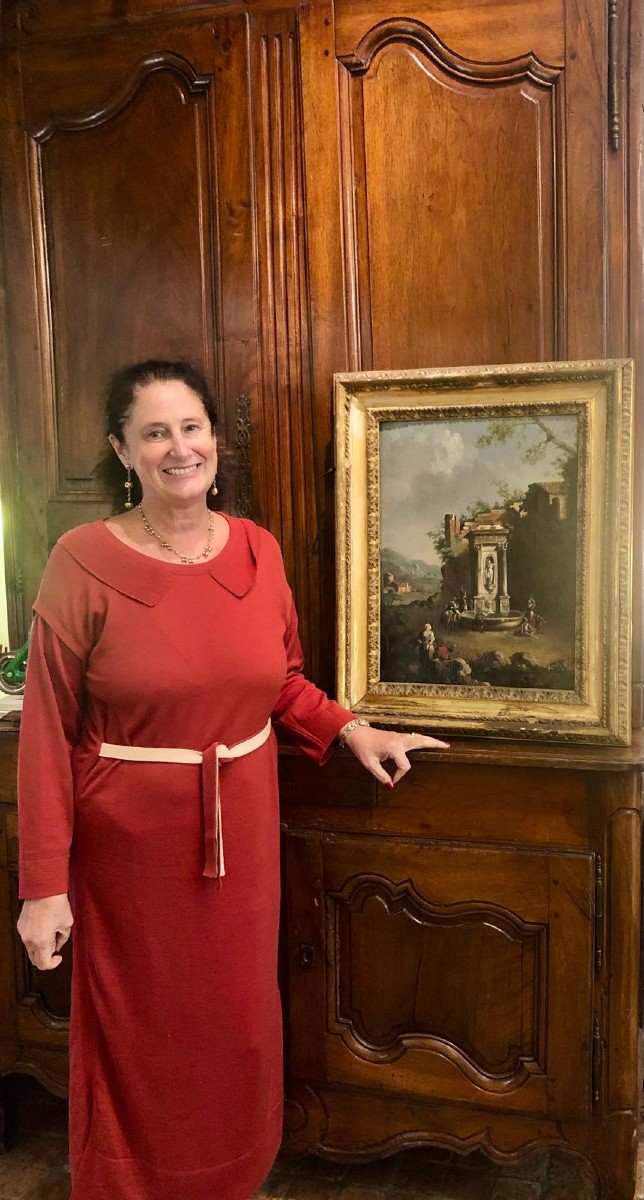 Paesaggio Con Fontana Da Giuseppe Zais 1800-photo-3