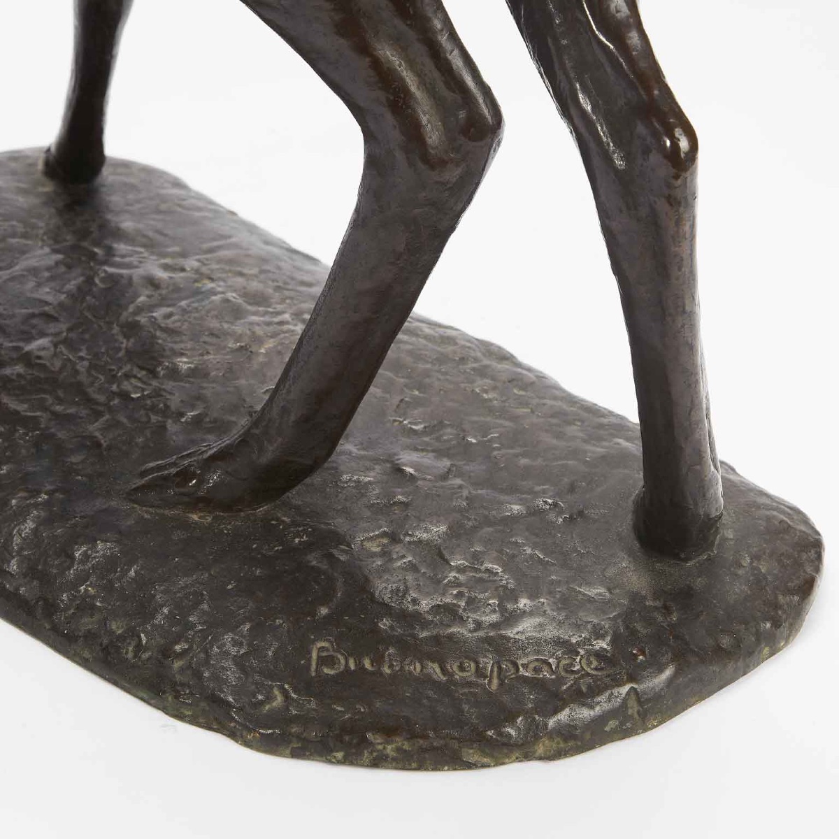 Francesco Buonapace Cerbiatto in Bronzo 1930 circa-photo-4