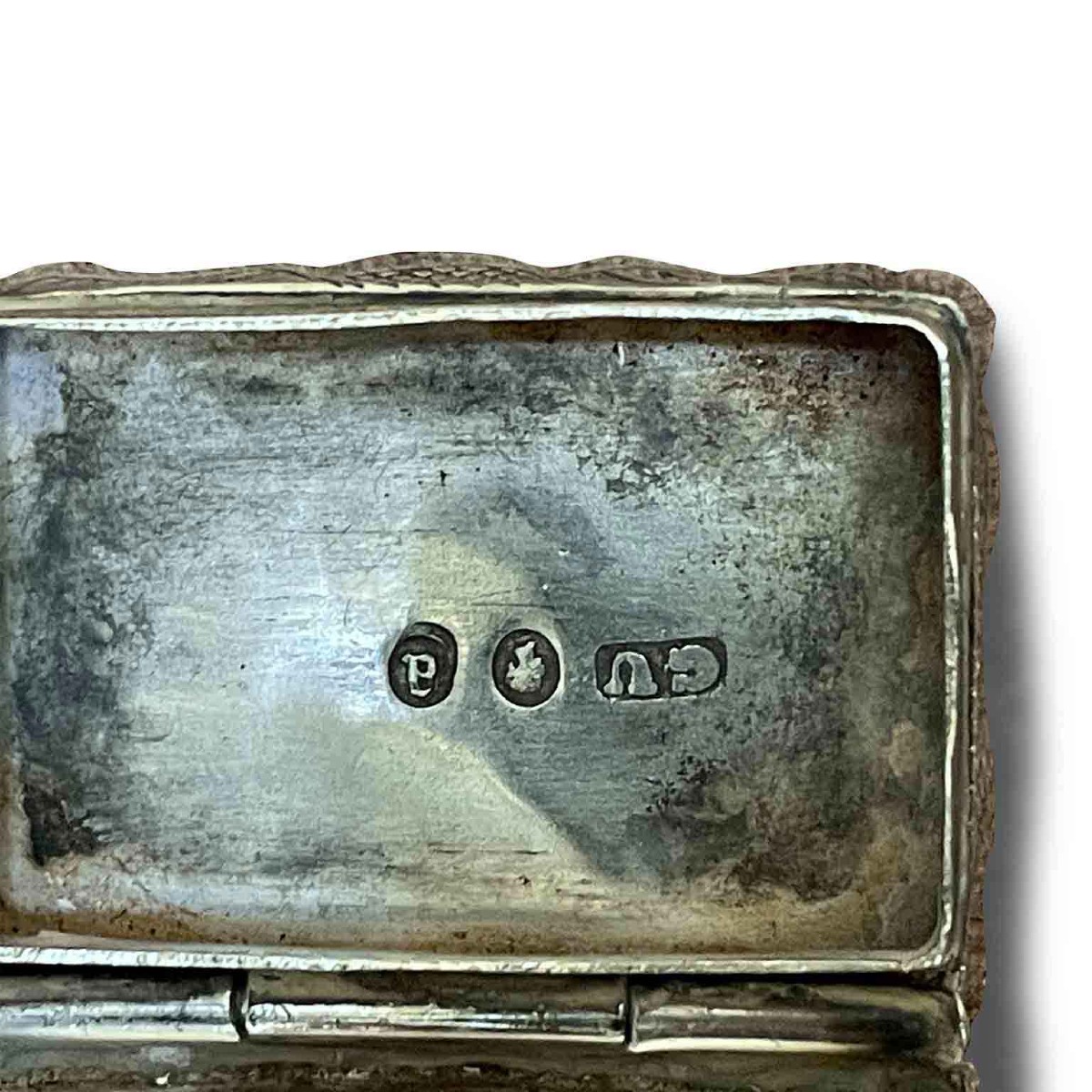 Vinaigrette Argento Birmingham 1849-photo-4