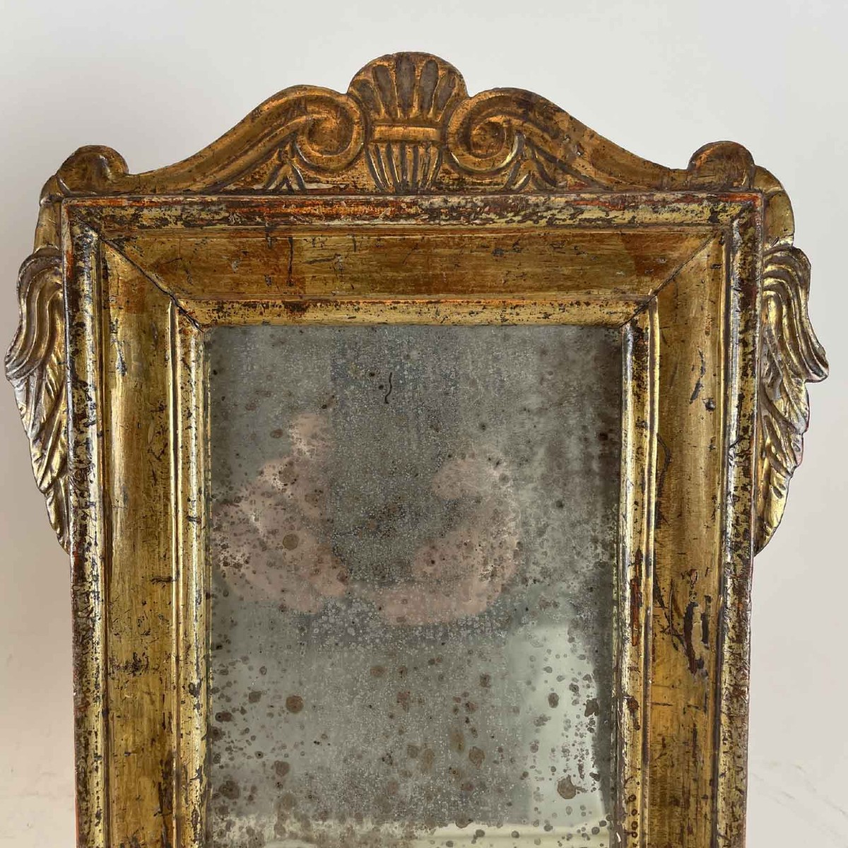 Coppia di Specchi con Cornici Italiane in Stile Neoclassico 1800-photo-1