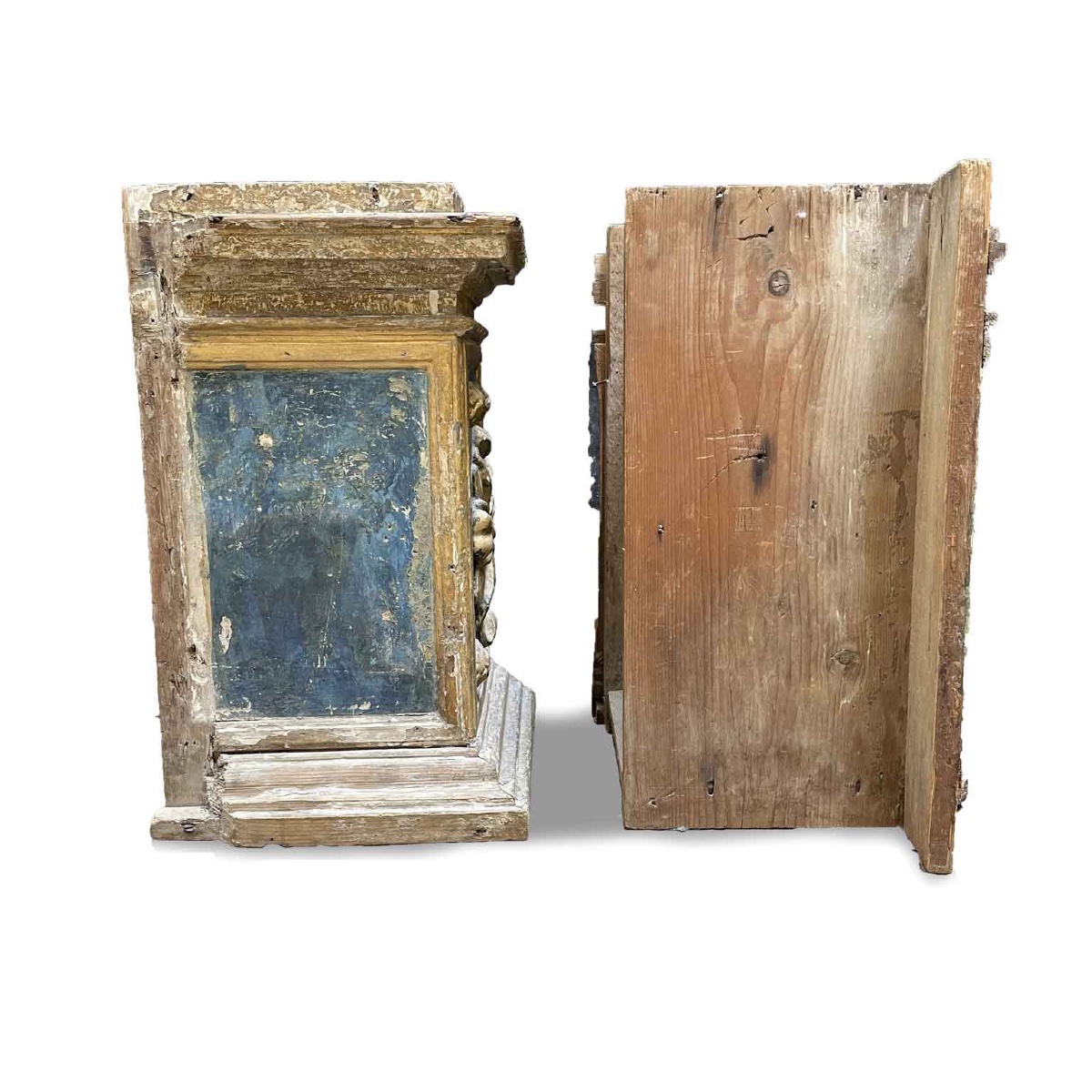 Elementi Architettonici Laccati e Dorati del 1600-photo-2