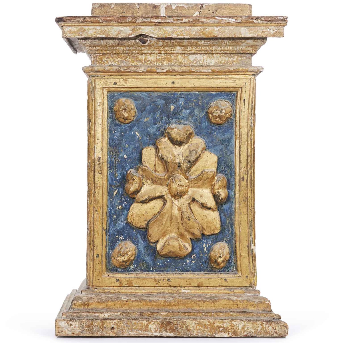 Elementi Architettonici Laccati e Dorati del 1600-photo-3