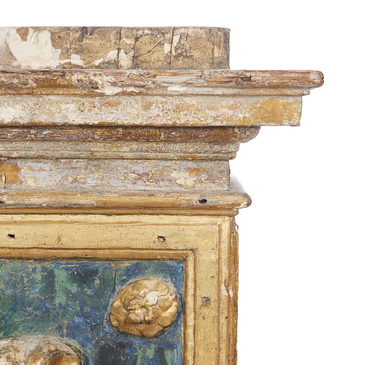 Elementi Architettonici Laccati e Dorati del 1600-photo-2