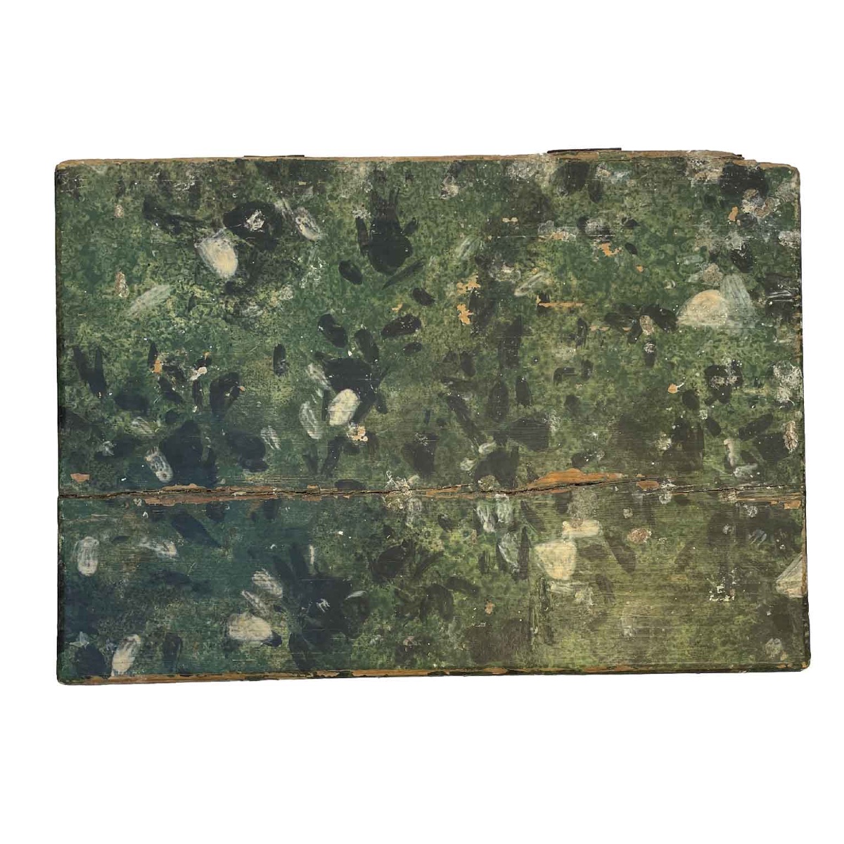 Coppia Di Comodini Marchigiani Laccati Primi 1900-photo-3