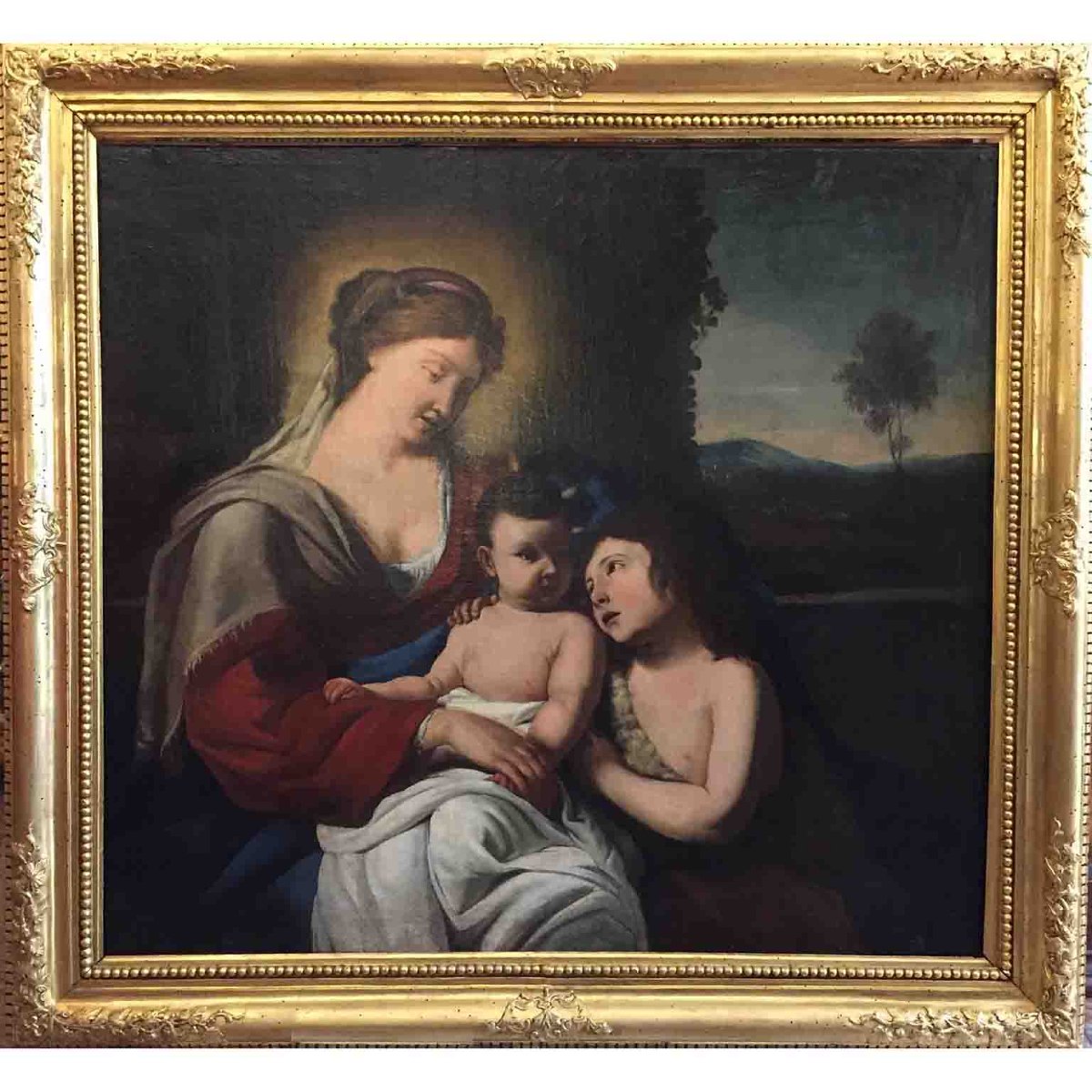 Madonna con Bambino e San Giovannino 1600-photo-2