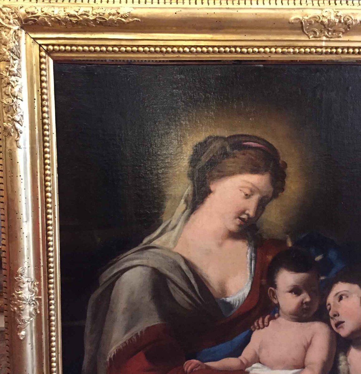 Madonna con Bambino e San Giovannino 1600-photo-2