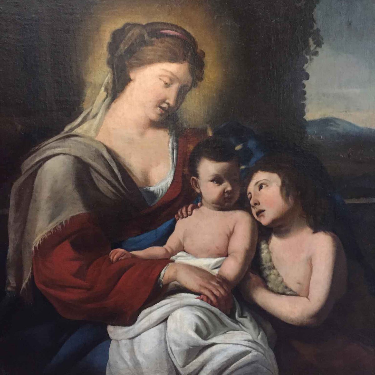 Madonna con Bambino e San Giovannino 1600