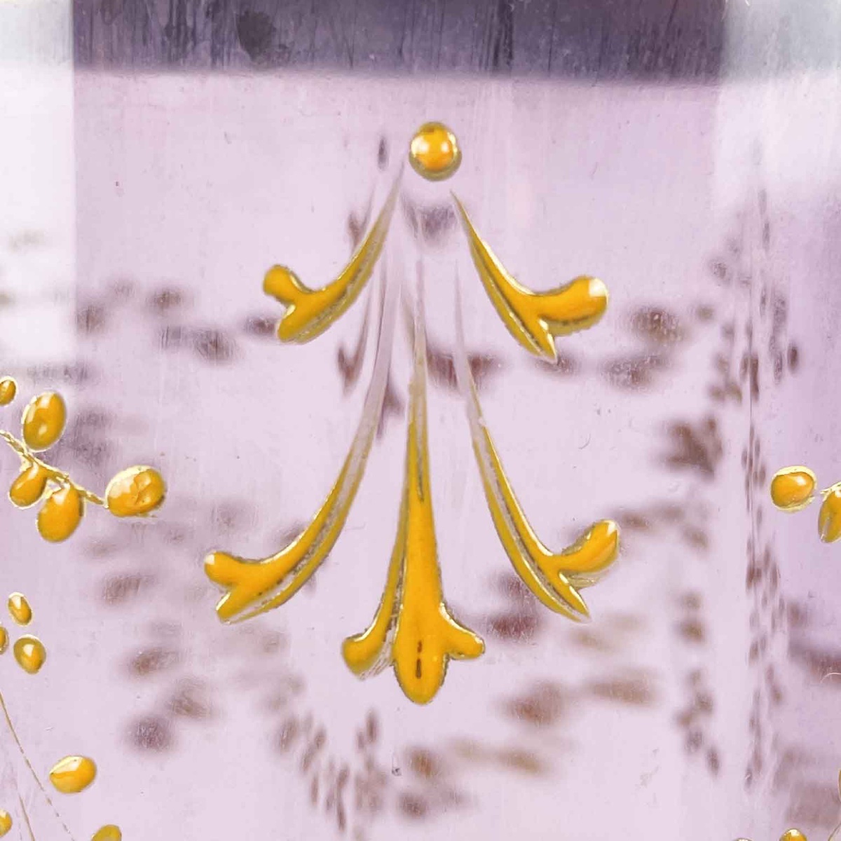 Vaso in Vetro Moser Decorato Liberty-photo-3