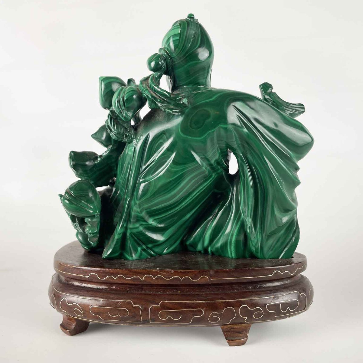 Figura di saggio in malachite-photo-3