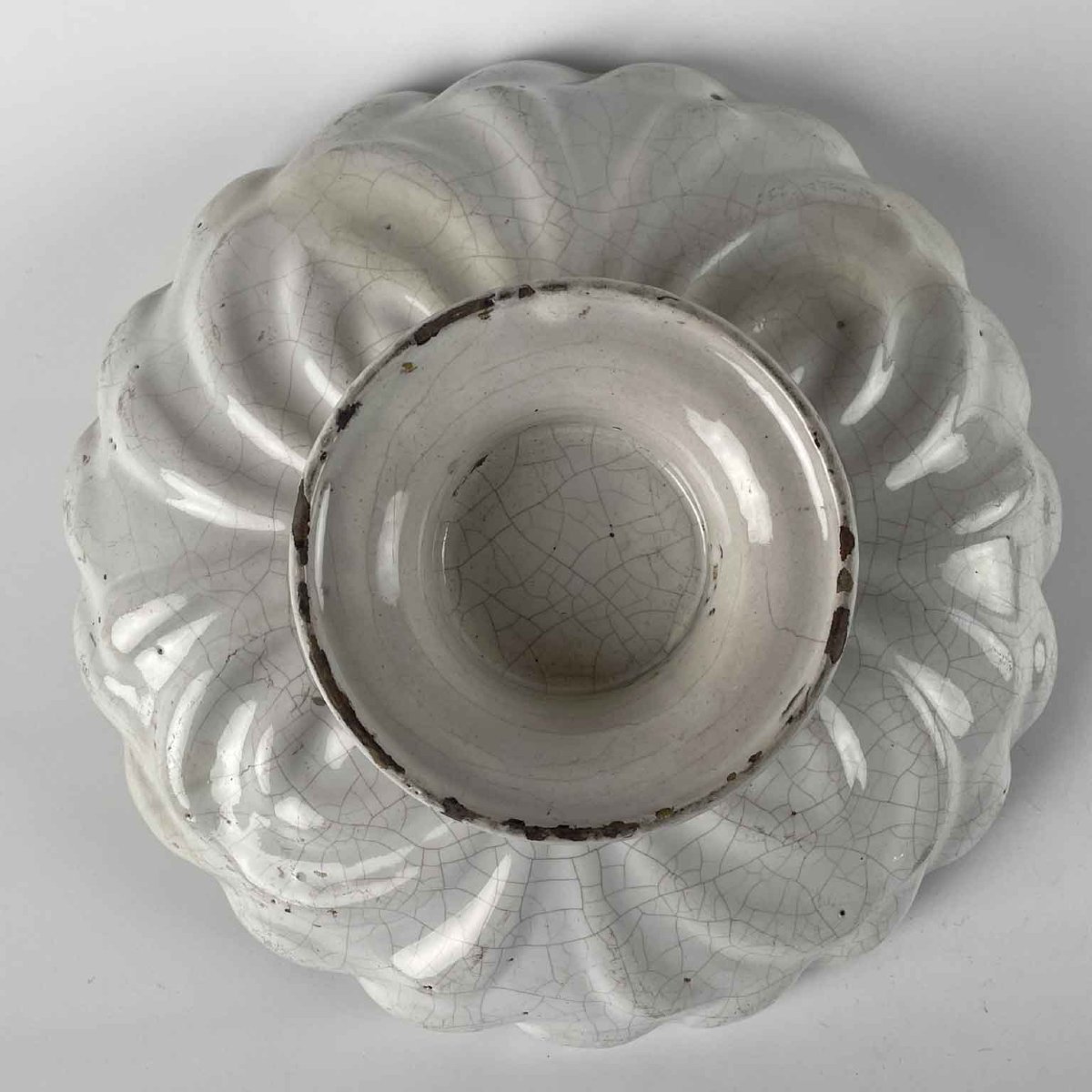 Crespina In Maiolica A Decoro Compendiario Deruta 1700-photo-2