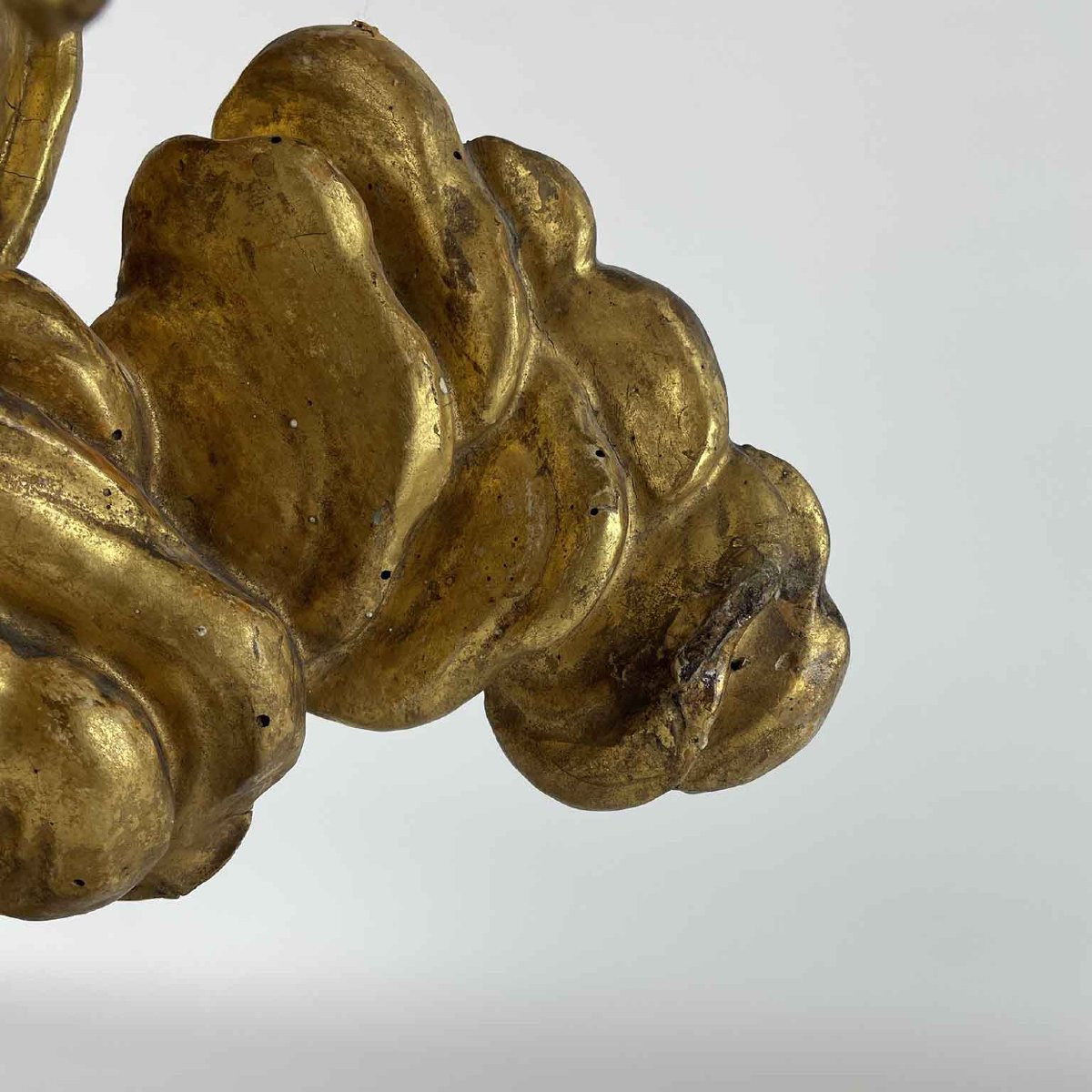 Diana Scultura Barocca Intagliata e Dorata 1600-photo-5