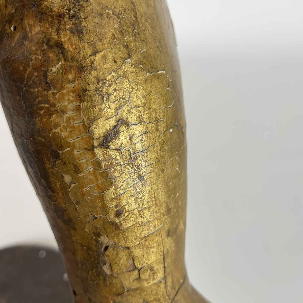 Diana Scultura Barocca Intagliata e Dorata 1600-photo-7