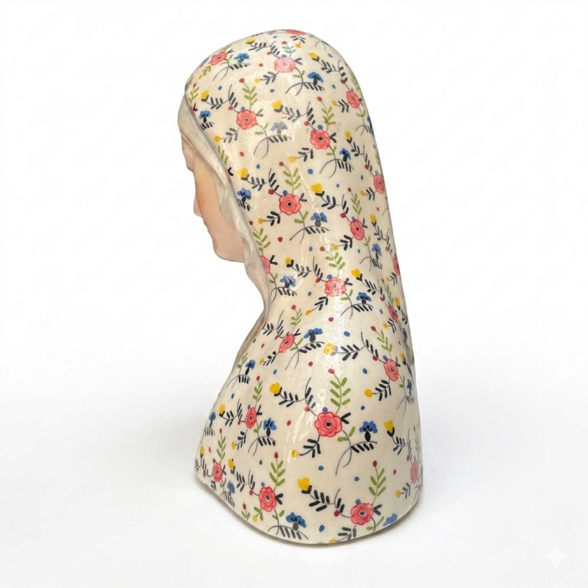 Manifattura Minghetti Bologna Madonna In Ceramica Primi 1900-photo-4