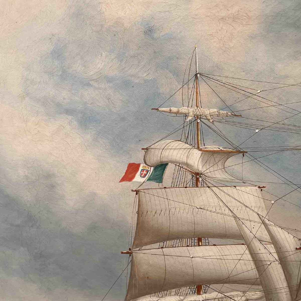 Mohrmann John Henry Marina Con Veliero 1908-photo-2