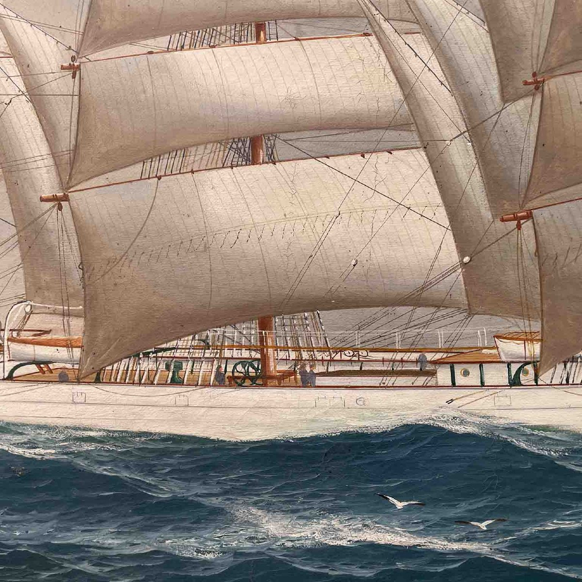 Mohrmann John Henry Marina Con Veliero 1908-photo-2