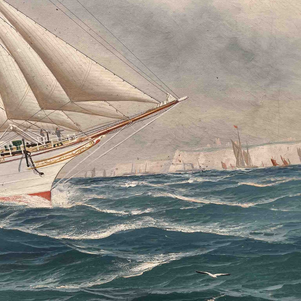 Mohrmann John Henry Marina Con Veliero 1908-photo-4