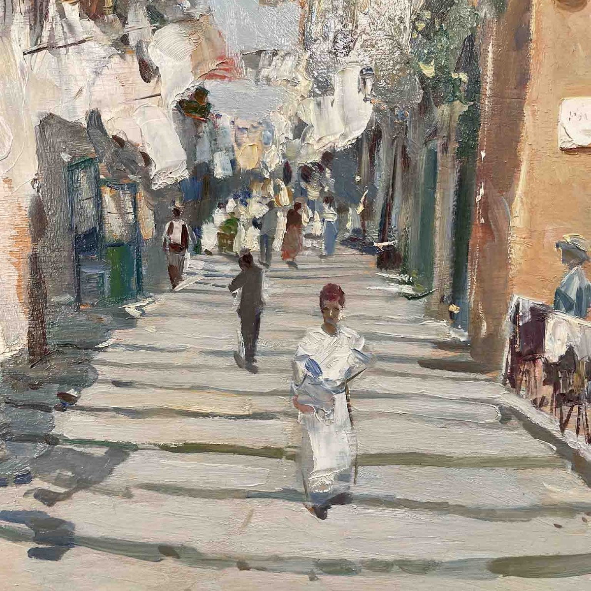 Cangiullo Francesco Veduta di Napoli Pallonetto a Santa Lucia 1900-photo-3