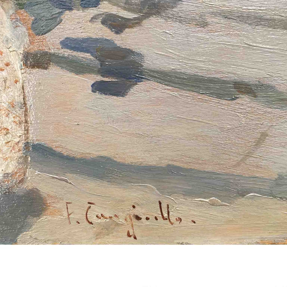 Cangiullo Francesco Veduta di Napoli Pallonetto a Santa Lucia 1900-photo-4